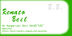renato beil business card